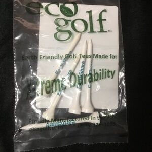 5 Eco Golf Tees made from corn (Environmental & Conservation)